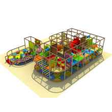 2016 Leaf Series Kids Slides für Verkauf Spiral Indoor Spielplatz